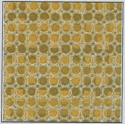Plastica autoadesiva cm.45 decoro oro