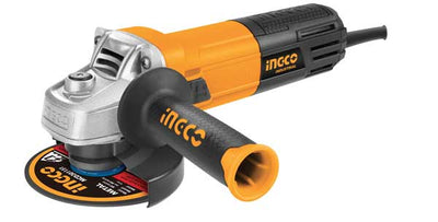Smerigliatrice angolare 115mm-950w c/10dischi+valigetta Ingco
