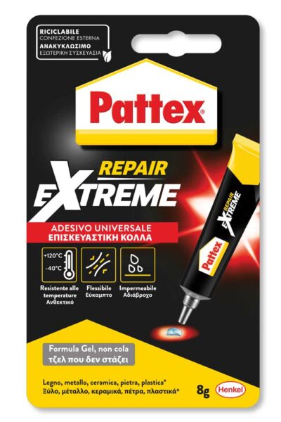 Pattex 100% colla repair gel 8 gr.