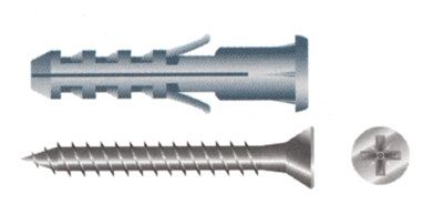 Tass.nylon c/bordo+vite 8x40(pz50)