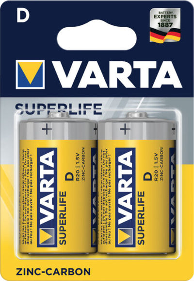 Varta superlife z/c.d(bl2pz)torcia