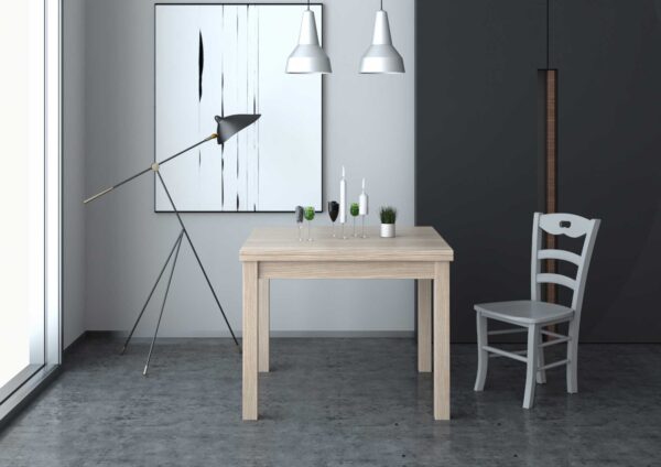 Tavolo allungabile 110x70+40 olmo