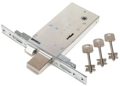 Serratura inox d.mappa trip.mm 70