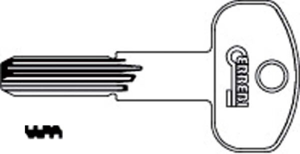 Chiave Punzonata SEM7 (SLC SCM2)