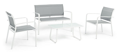 Salotto 4 pezzi arent bianco