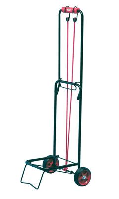 Carrello portavaligie Atos in acciaio verniciato cm.31x28x86h