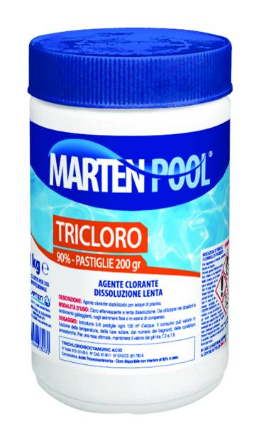 Tricloro 90% pastiglie 200gr kg.1(013)