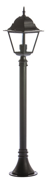 Lampione eolo nero h100 e27