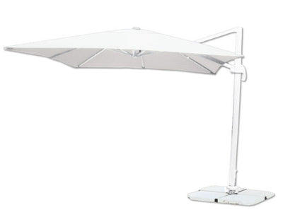Ombrellone braccio lux 3x4 bianco
