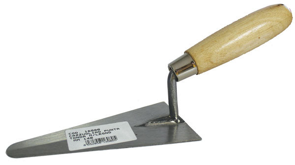 Cazzuolino punta tonda mm.140 m/leg