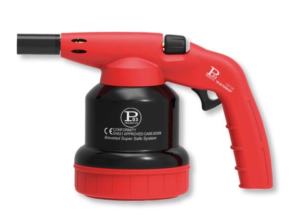 Saldatore brevettato piezo corpo metallo Helfire