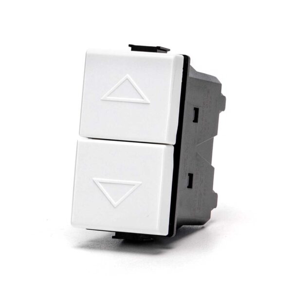 Interruttore Tapparella bianco Serie Matix