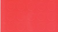 Bollato ignifugo rosso, spessore 1,3 mm., altezza 1 m. cs004