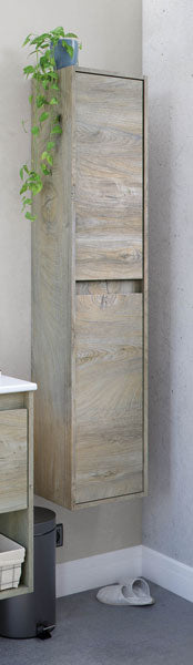 Colonna sospesa 2ante cm.30x26x142h rovere alaska