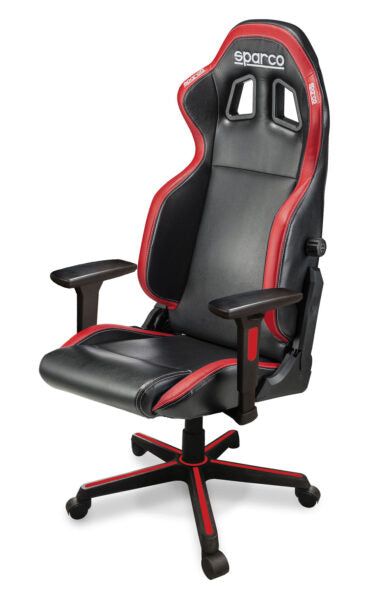 Poltrona ufficio/gaming sparco icon rosso/nero