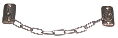 Catenella fermaporte grande bronzato