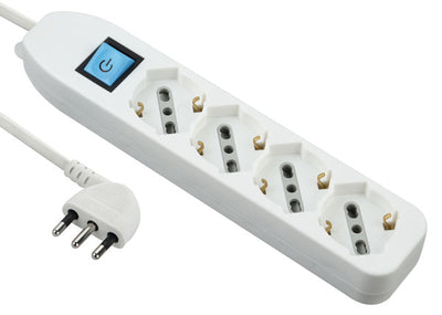 Multipresa universale 4p cavo 1,5mt