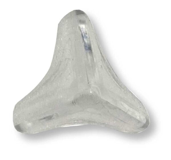 Paraspigolo biadesivo trasparente in blister da 4 pezzi