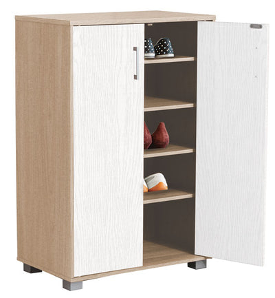 Mobile multiuso ripiani canadian/white cm.60x36x90h