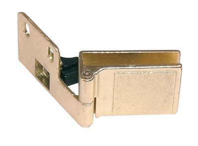Cerniere per vetro da 4 a 6 mm ottonate