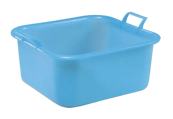 Bacinella quadra cm.38 16l m/alti