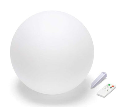 Sfera led RGB ricarica solare diametro cm 25 modello Solar Nova