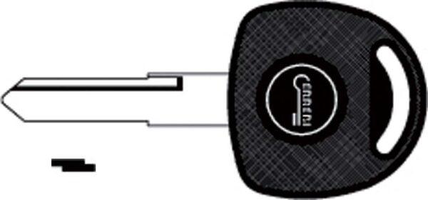 Chiave Auto Senza Trasponder T00HF60P