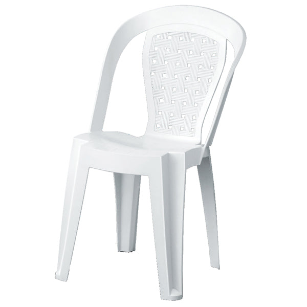 Sedia bistrot bianca antiscivolo