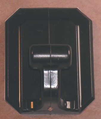 Ganci maxi plastica marrone(pz.30)