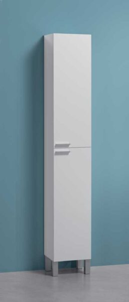 Colonna bagno 2ante 30x25x182h bianco