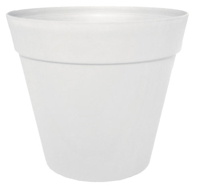Vaso conico chicago d.50 bianco