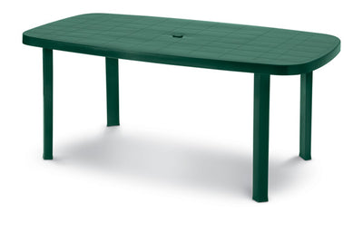 Tavolo mod.ulisse verde 180x85