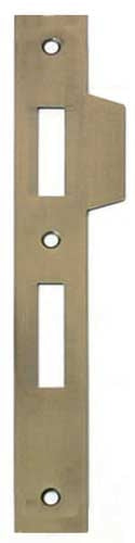 Contropiastra per serrature diametro 70mm bordo quadro bronzato