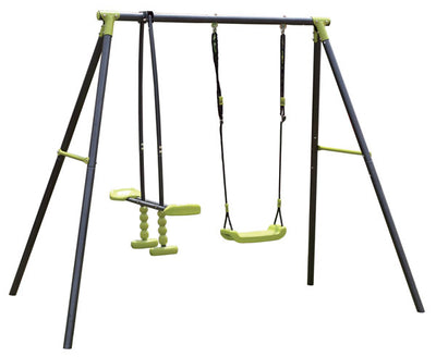 Altalena doppia t.45mm 208x136x180h