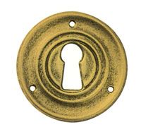 Bocchetta ottone finitura bronzo antico, 42 mm. art.40.449 fin.01