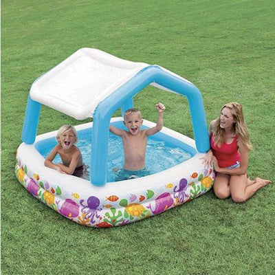 Piscina acquario parasole 157x157