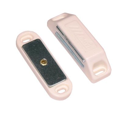 Chiusura magnetica 60 mm bianco