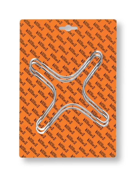 Rompifiamma cromato confezione: 2 pezzi blister