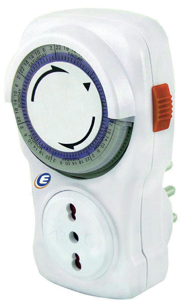 Timer settimanale 10/16a potenza max 3680W