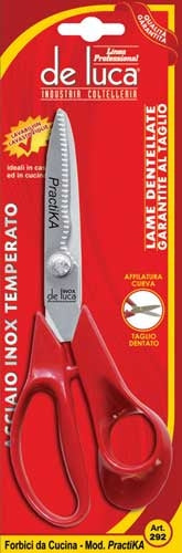 Forbici da cucina con lama dentellata