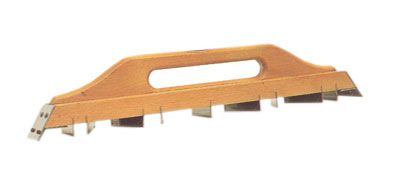 Pialla per gesso 410x65 manico legno 609