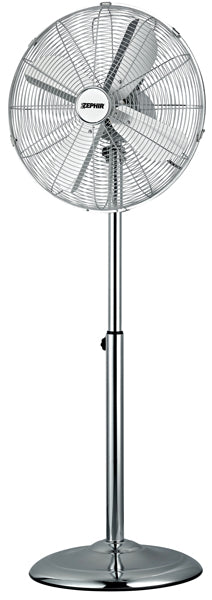 Ventilatore a piantana metallo cromo 50w p40