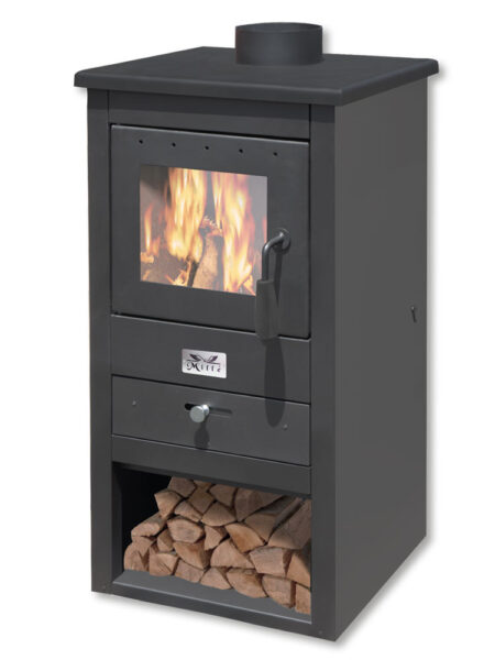 Stufa a legna athena 10,7 kw