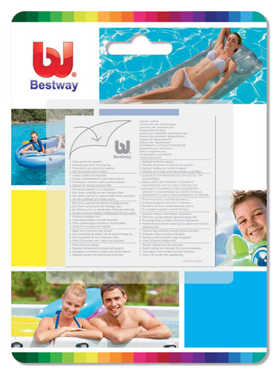 Toppa di riparazione 10 pezzi da 42,3 cm per piscine rinforzate