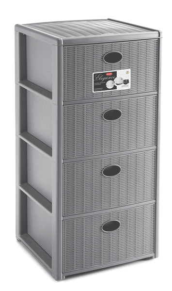 Cassett.4c.eleg.40x40x80 grigio chi