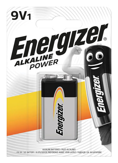 Energizer Batteria Alkaline Power Transistor 9V