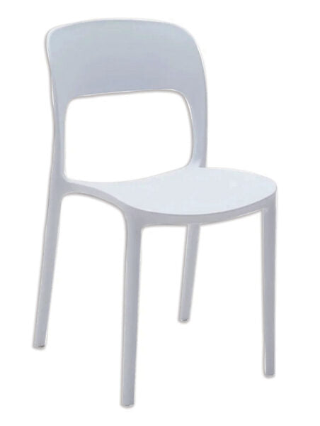 Sedia monoblocco lucia bianco