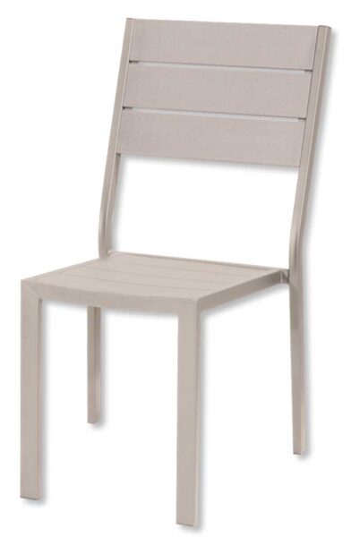 Sedia Tenerife Effetto Legno Beige