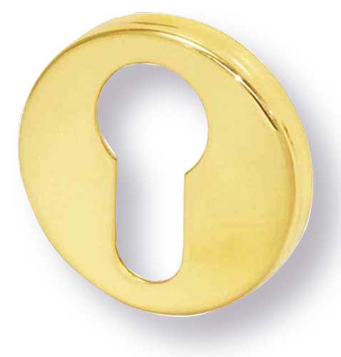 Bocchetta tonda d.45 foro cilindro oro