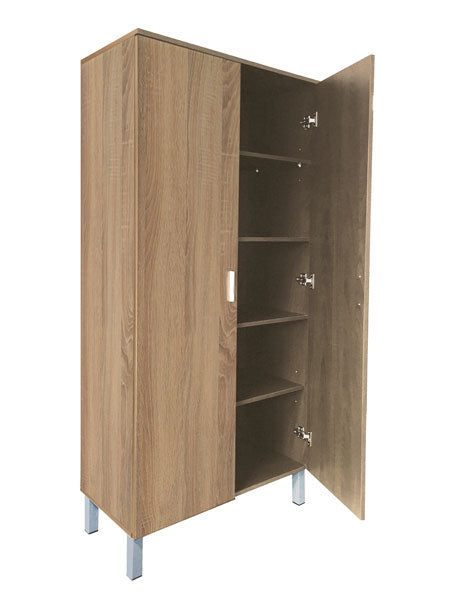 Mobile tuttopiani cm.80x40x175h rovere nordico